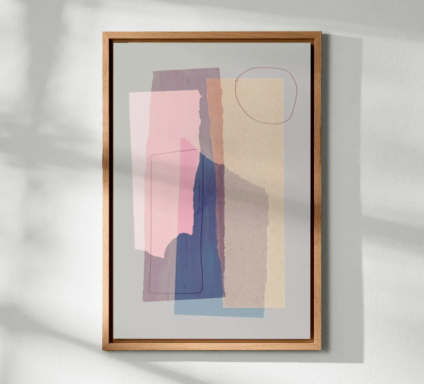 Pieces 5A Leinwand von Mareike Böhmer