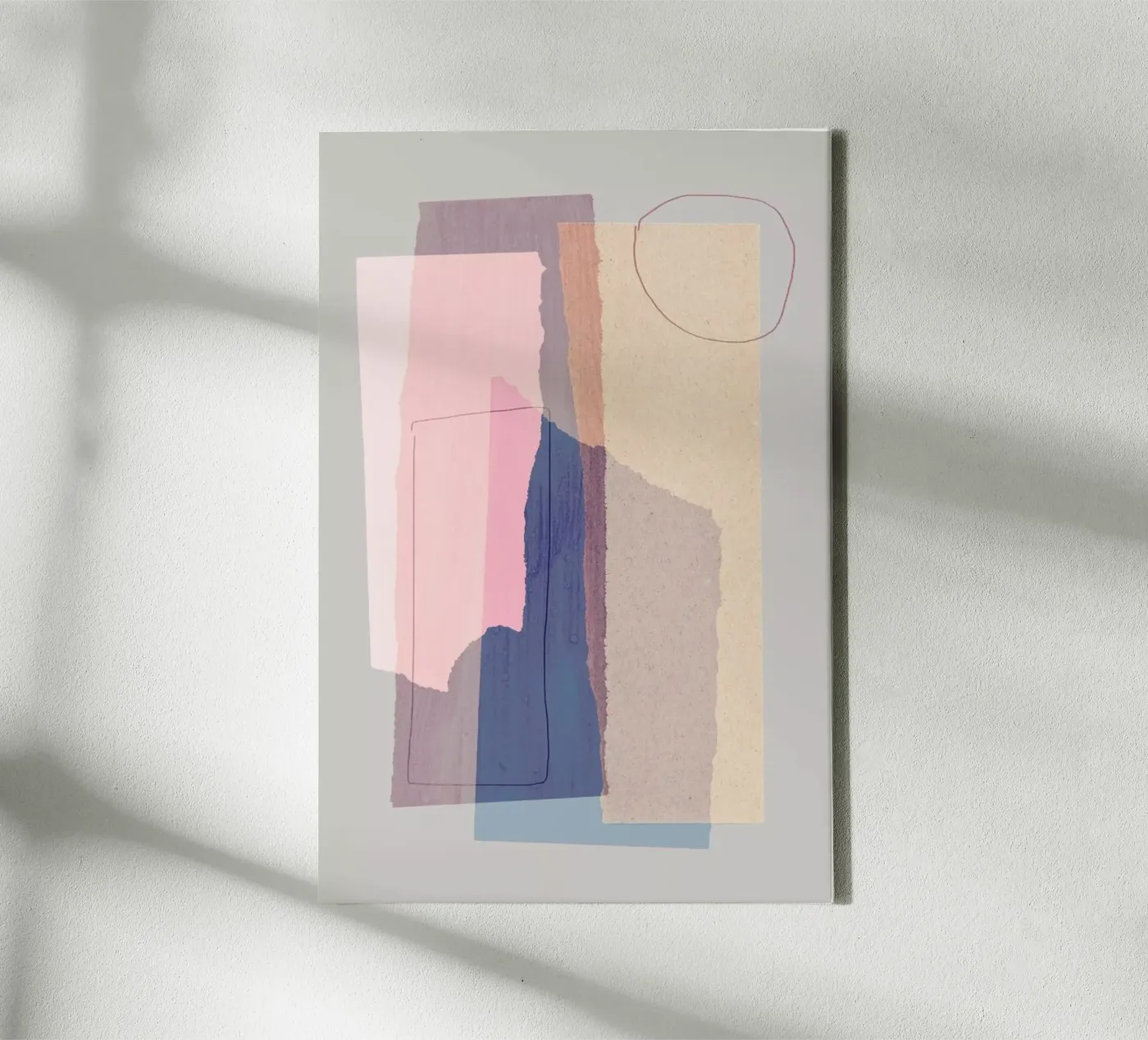 Pieces 5A Leinwand von Mareike Böhmer