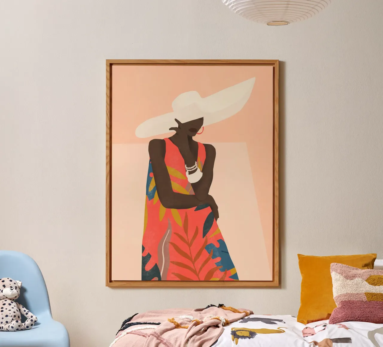 Tropical Girl 19 alu-dibond by ThingDesign