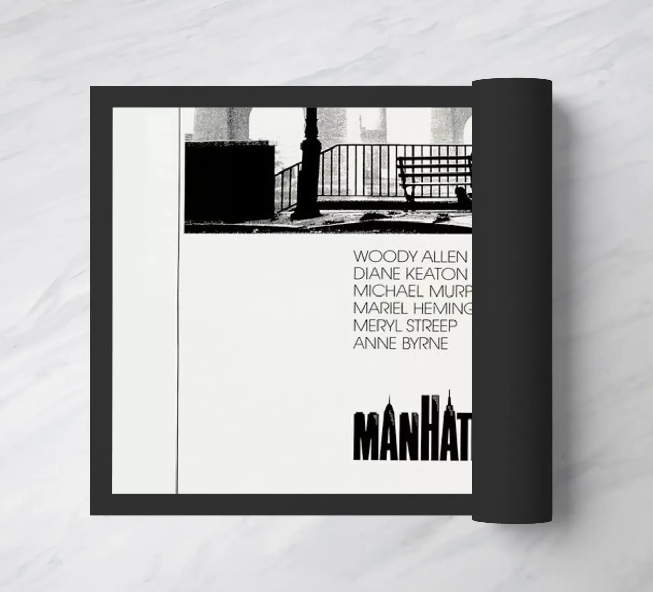 ‘Manhattan’ Retro Movie Poster zerbino da Gallery Print and Art Limited