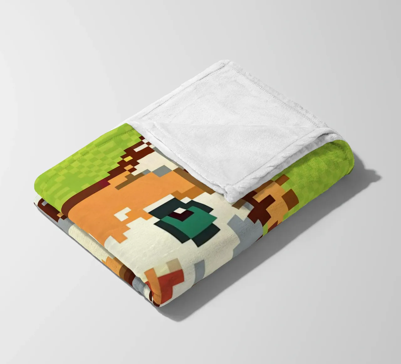 Un simpatico gatto arancione coperta in pile da DOG AND CAT