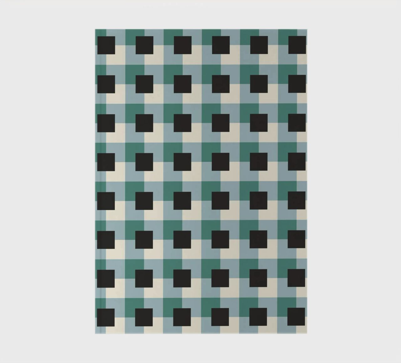 Squares in checker notebook by Little Dean