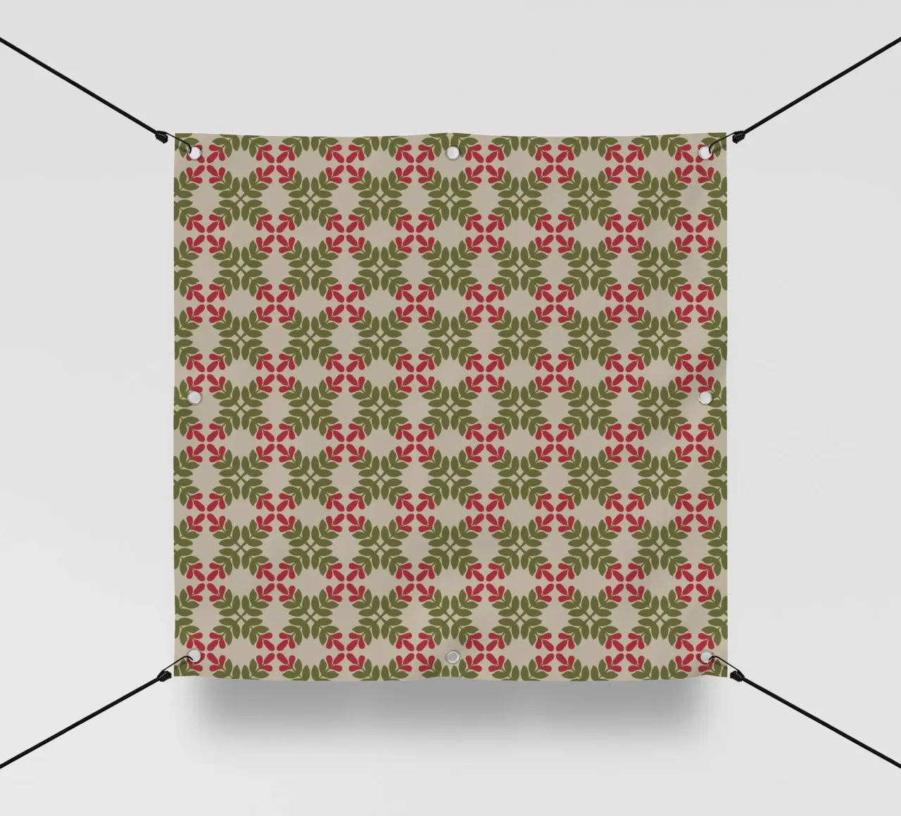 Boho leaf pattern bâche pvc de Little Dean