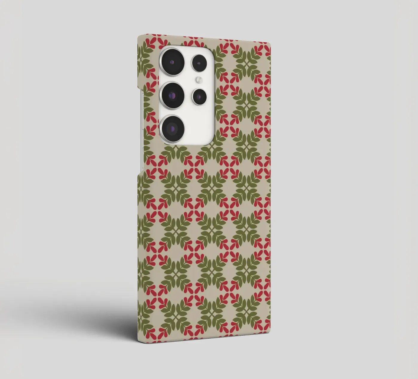 Boho bladmotief samsung hoesje van Little Dean