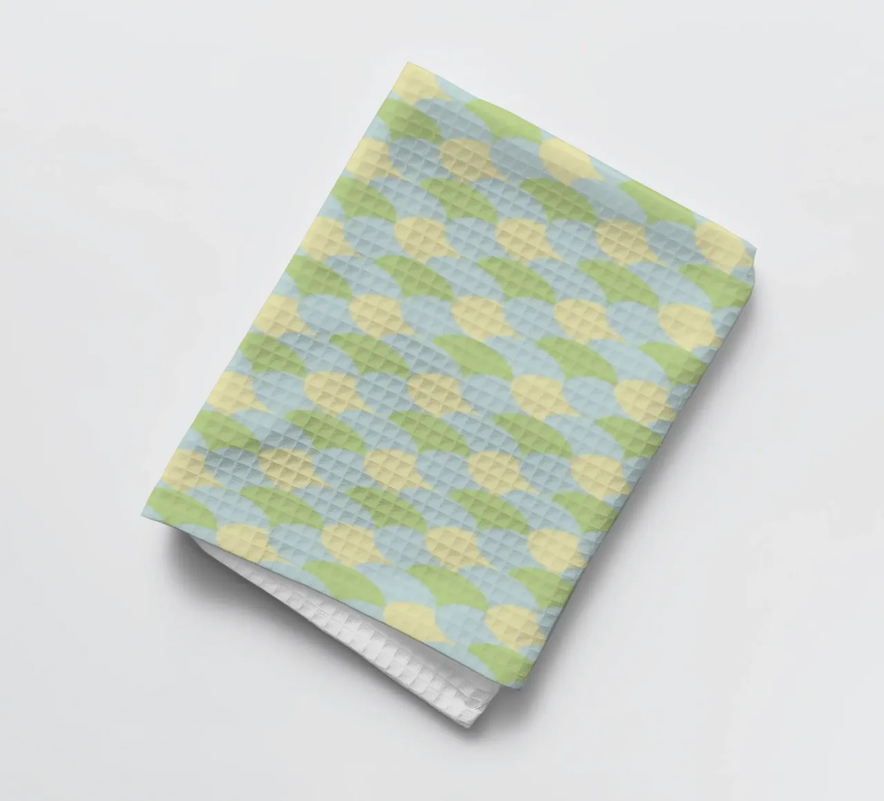 Motif sans couture vichy vert torchon de Little Dean