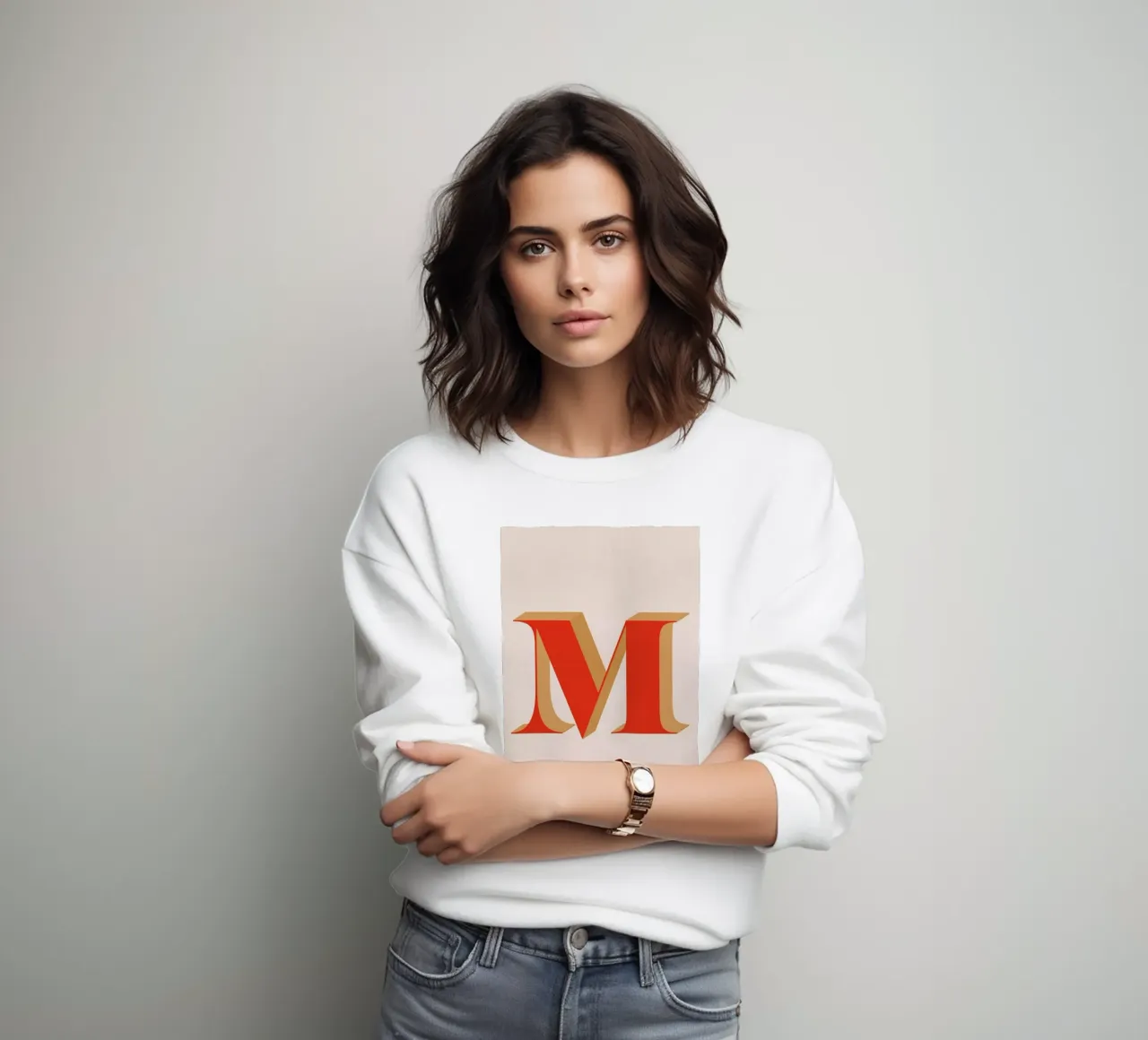 Red M Sweatshirt von daylight design studio