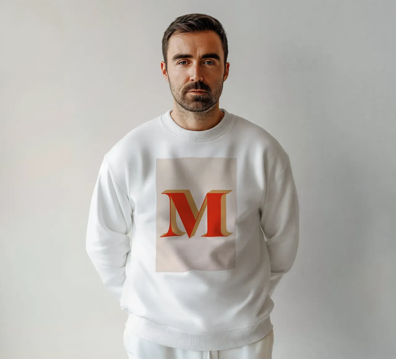 Red M Sweatshirt von daylight design studio
