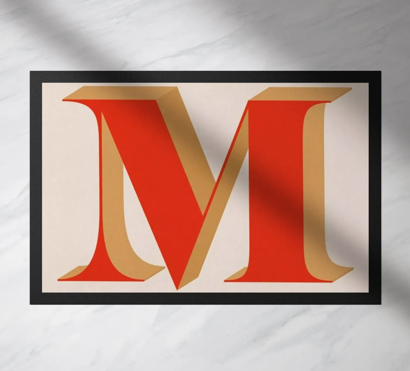 Red M Fußmatte von daylight design studio