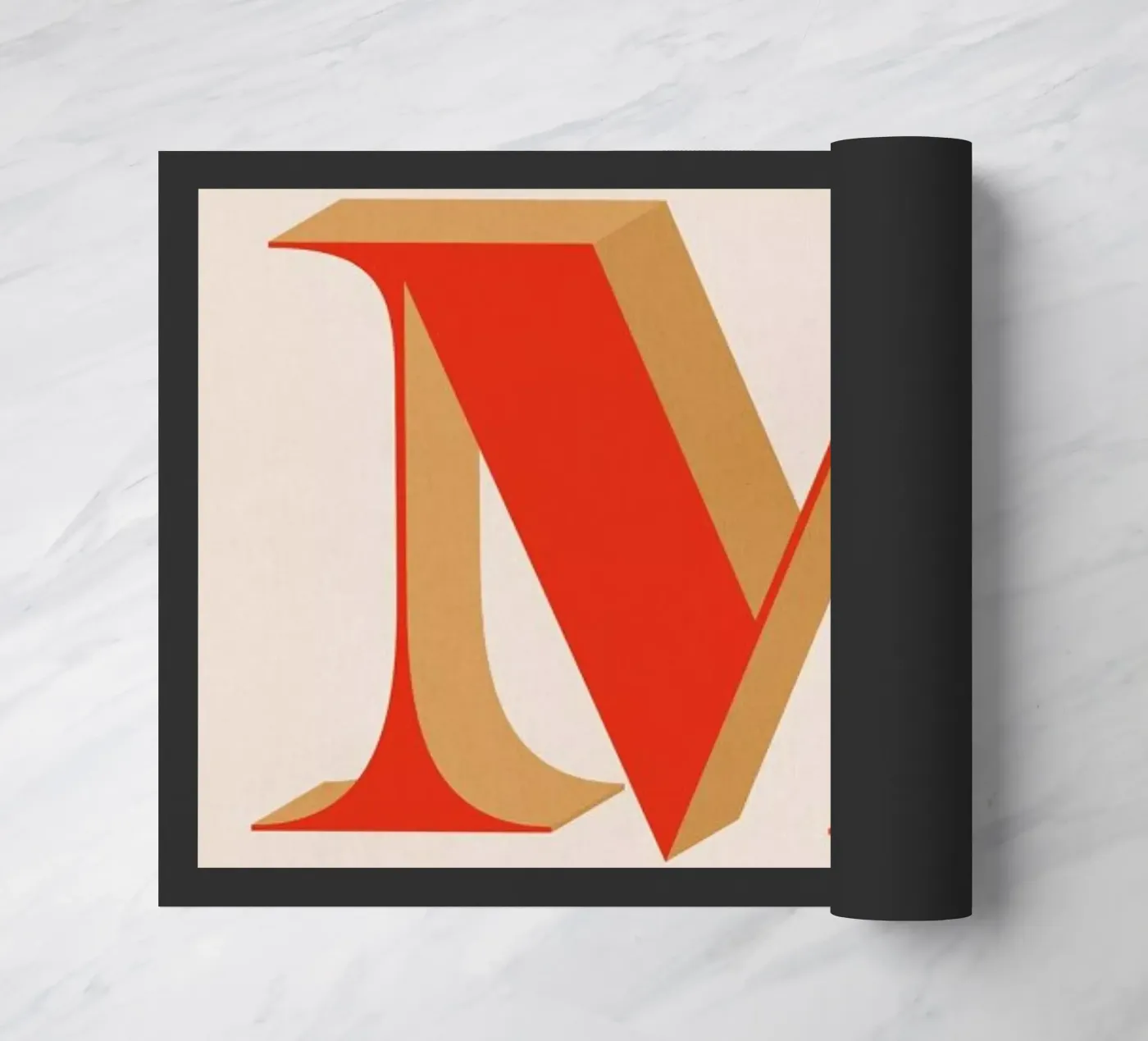 Red M Fußmatte von daylight design studio