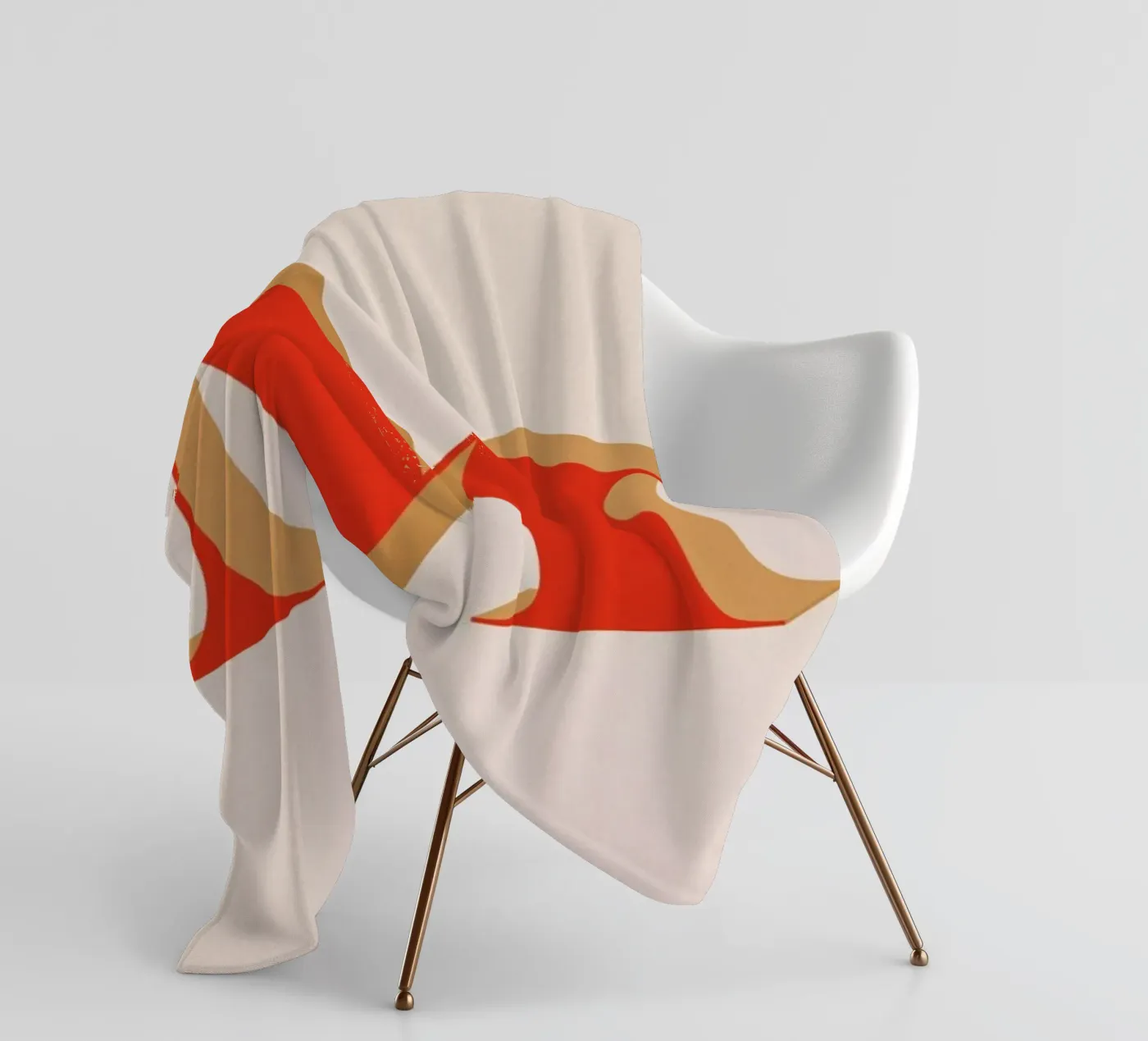 Red M Fleecedecke von daylight design studio