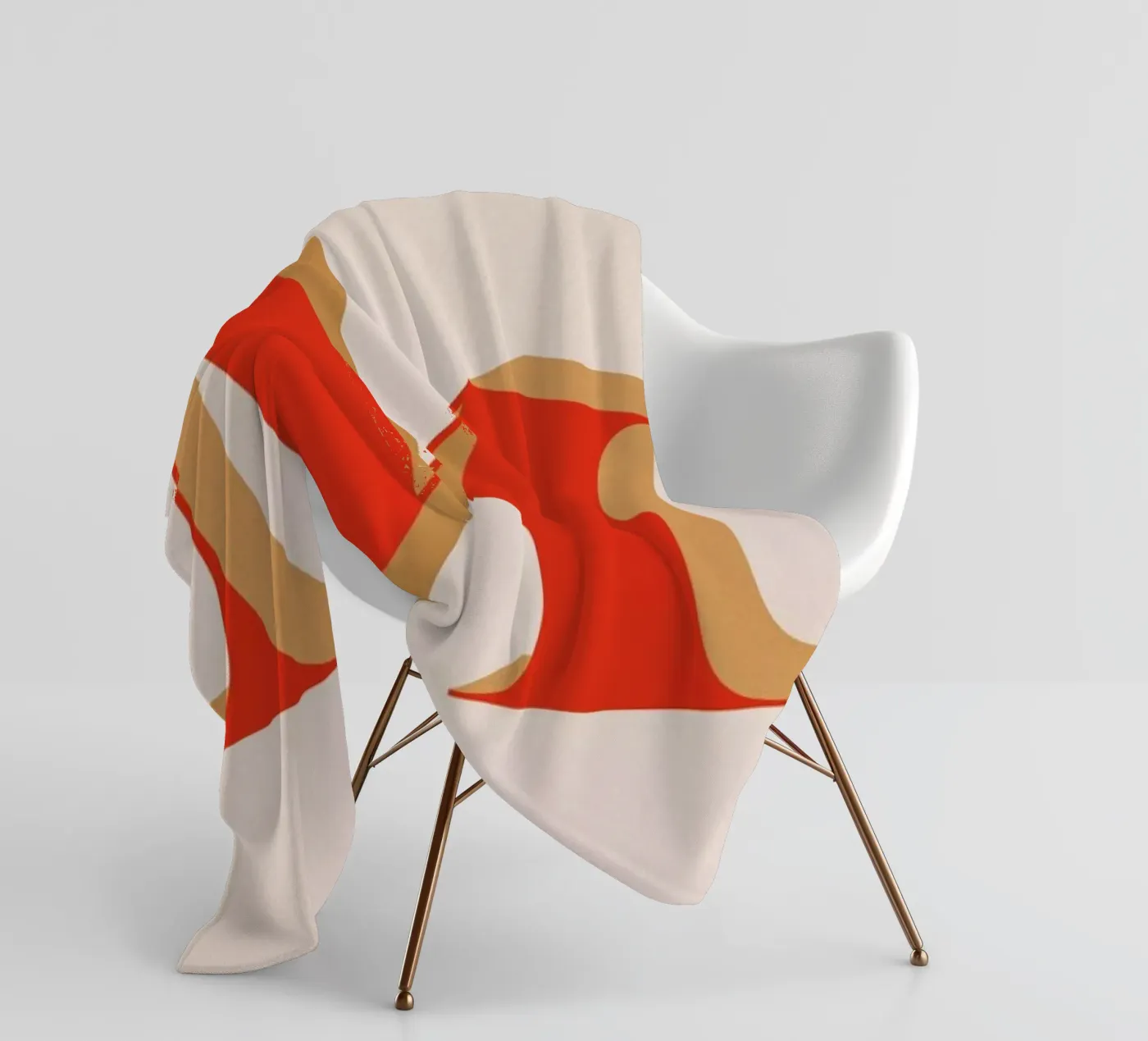 Red M Fleecedecke von daylight design studio