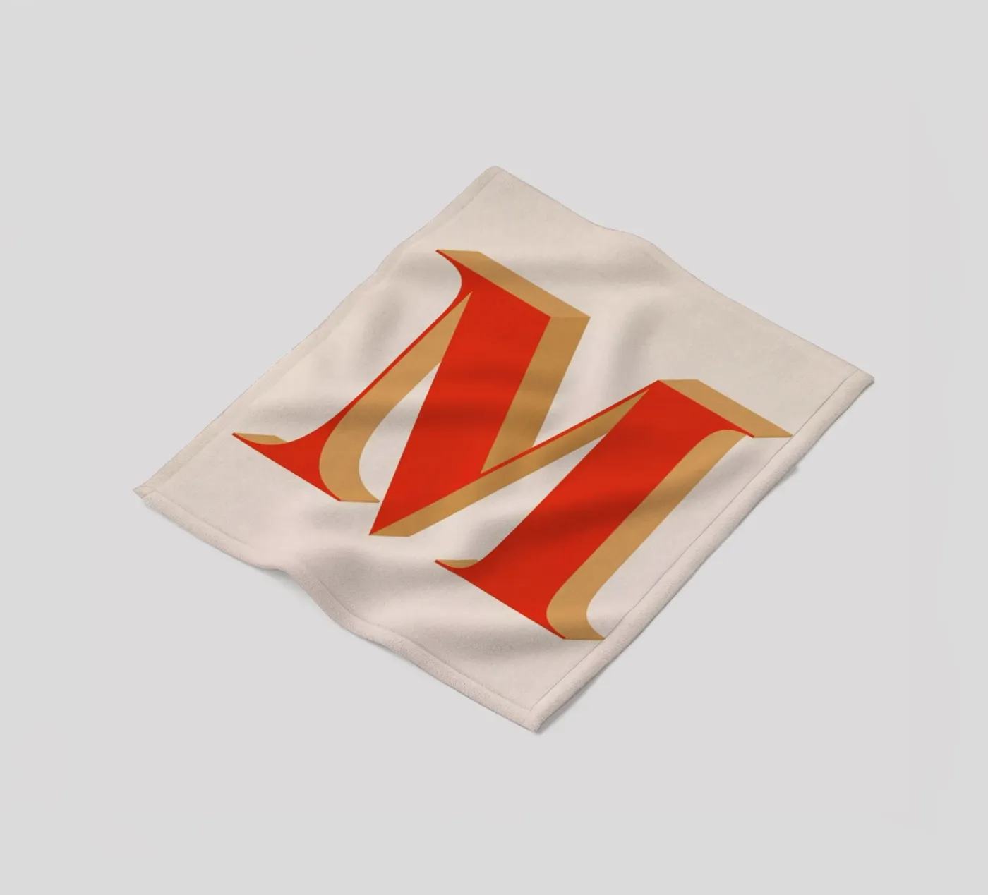 Red M Fleecedecke von daylight design studio