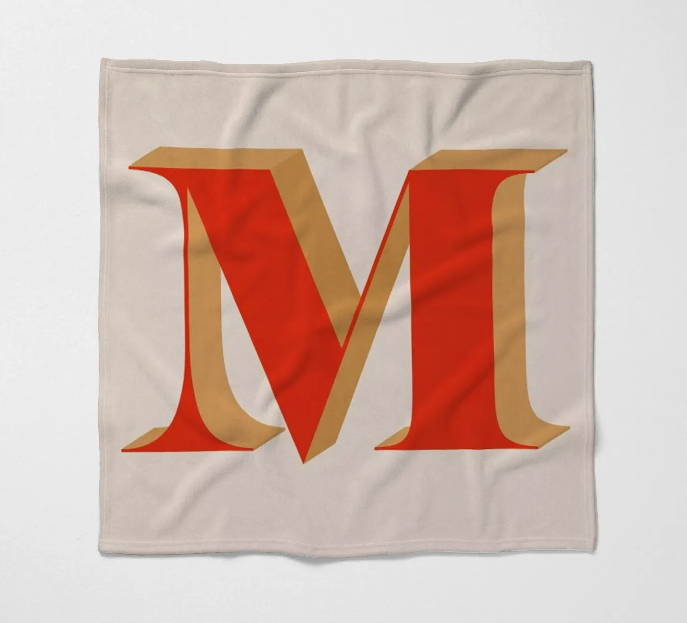 Red M Fleecedecke von daylight design studio