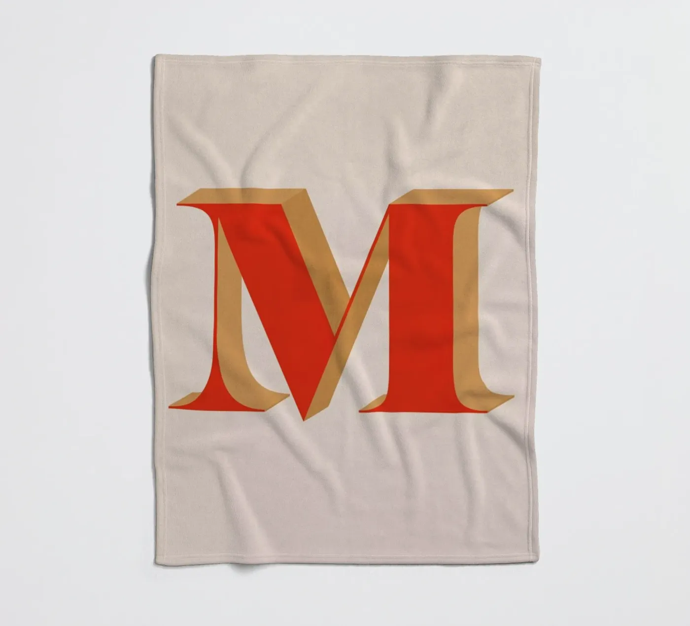 Red M Fleecedecke von daylight design studio