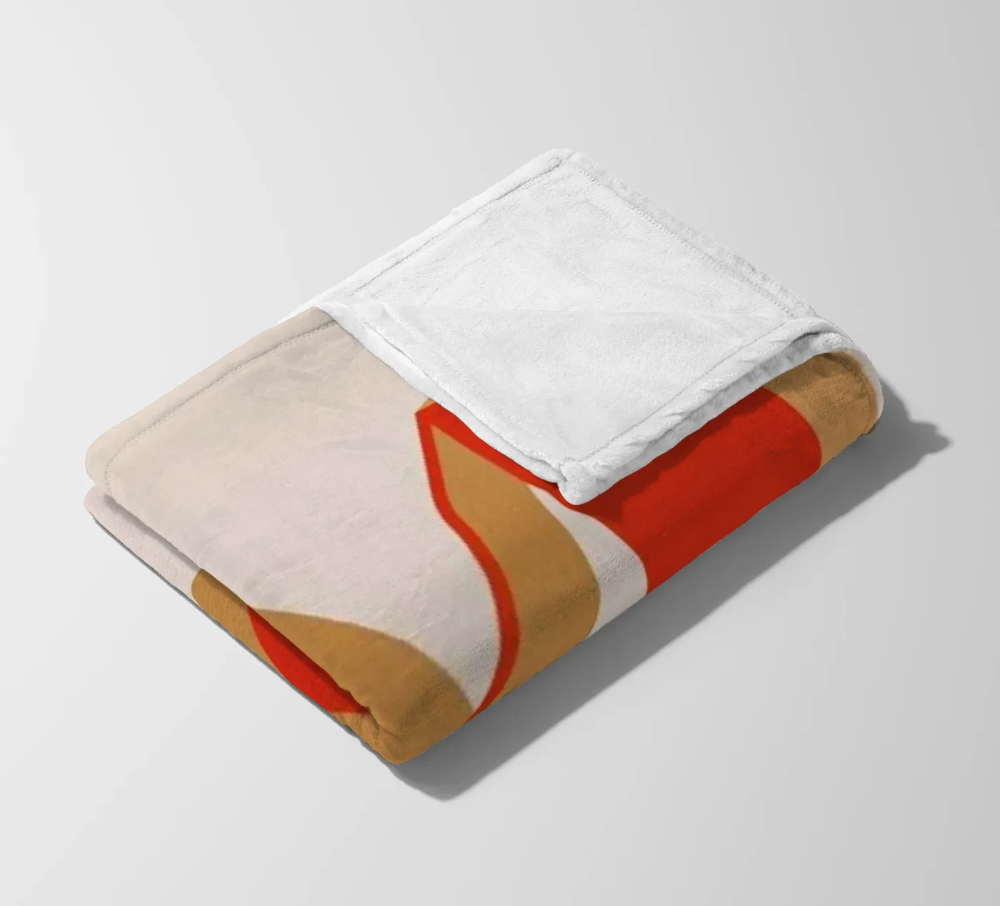 Red M coperta in pile da daylight design studio