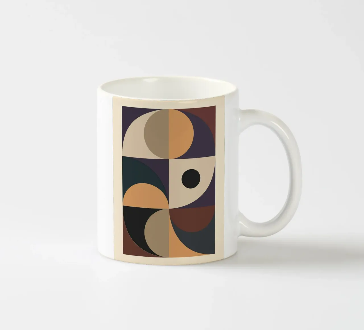 Forme geometriche astratte 48 tazza in ceramica da Gaite