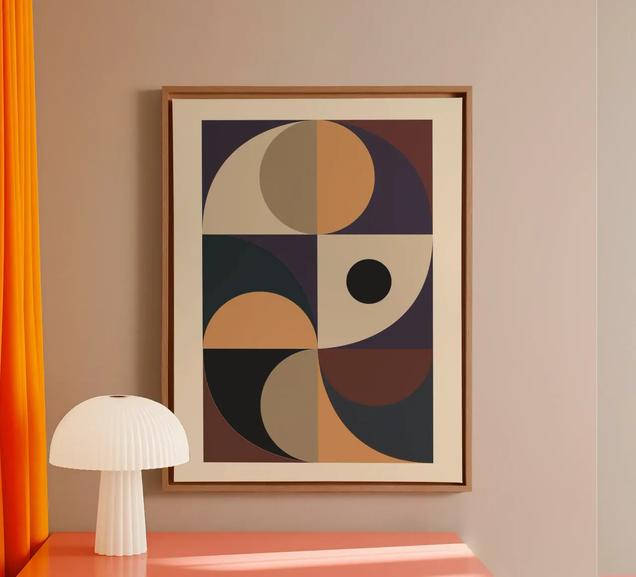 Abstract Geometric Shapes 48 canvas by Gaite