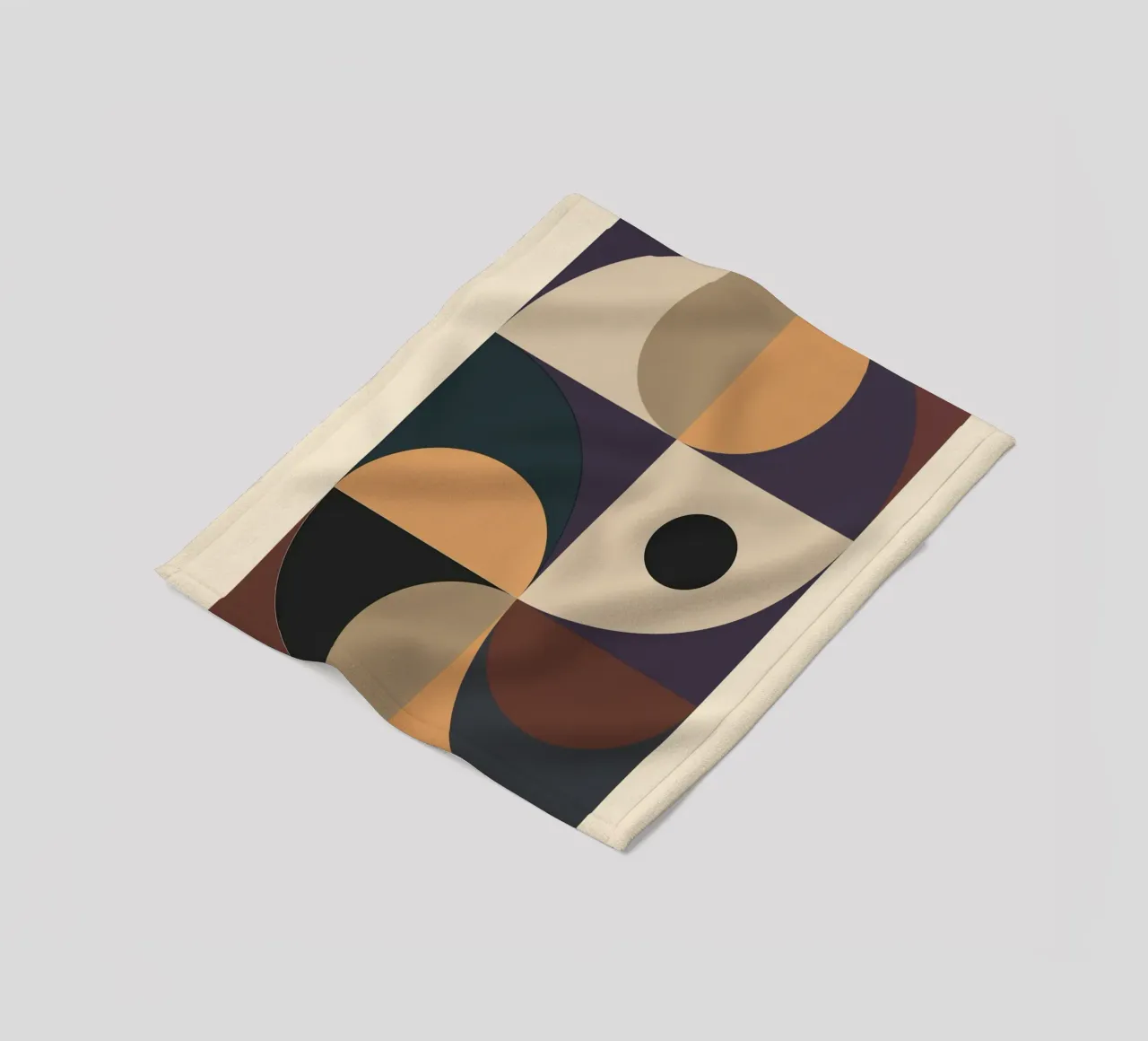 Forme geometriche astratte 48 coperta in pile da Gaite