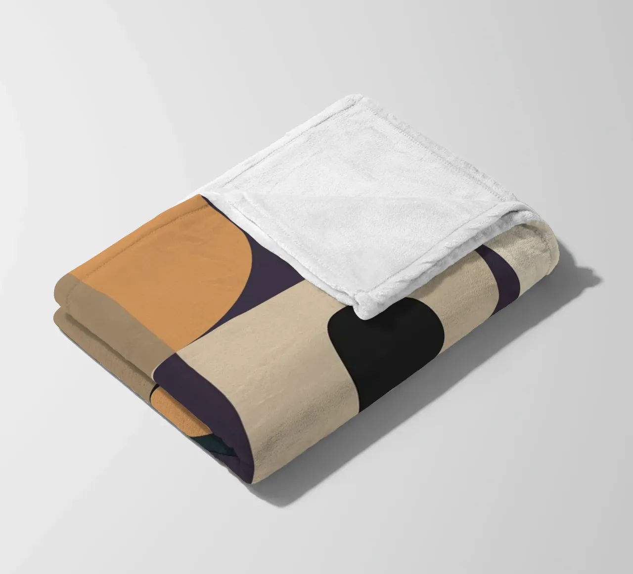 Forme geometriche astratte 48 coperta in pile da Gaite