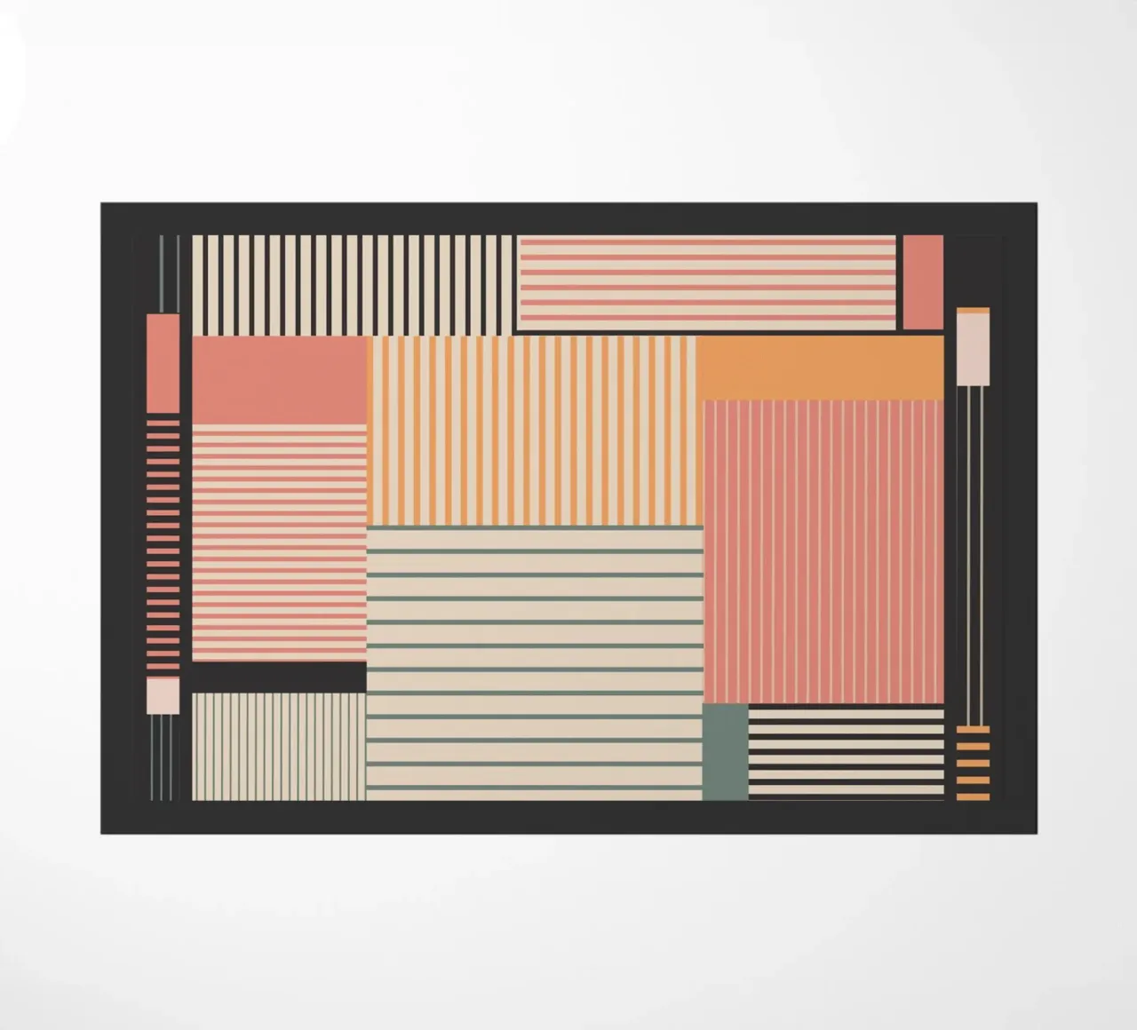 Abstraction 33 doormat by Gaite