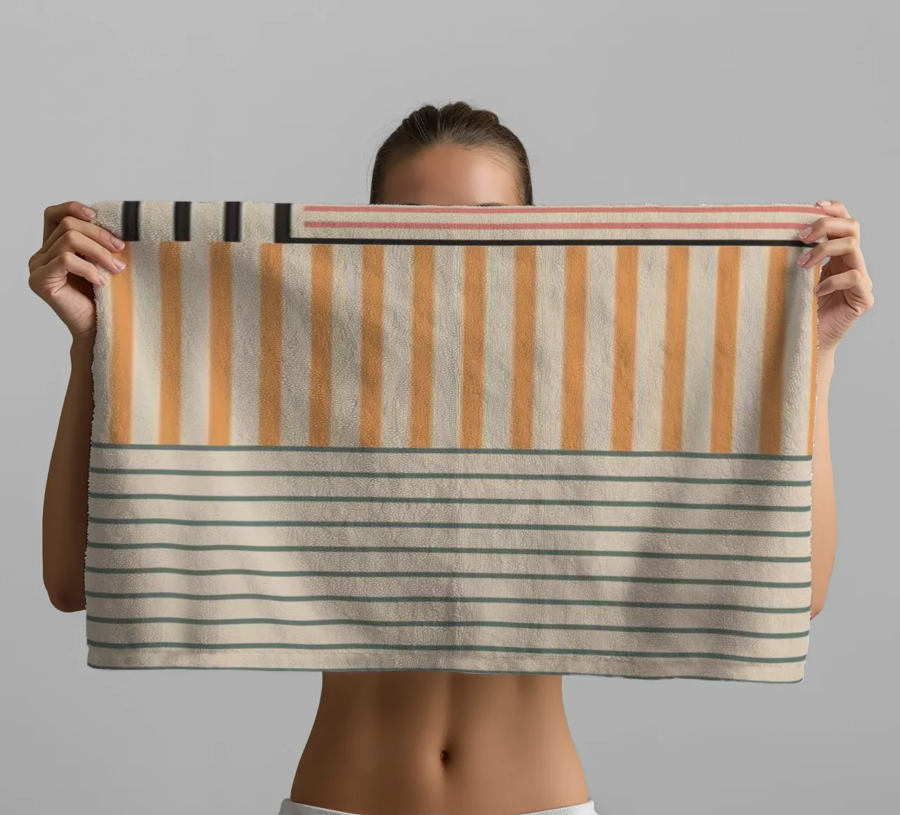 Abstraction 33 towel by Gaite