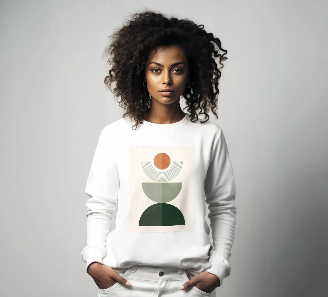 Formas geométricas abstractas 51 sudadera de Gaite