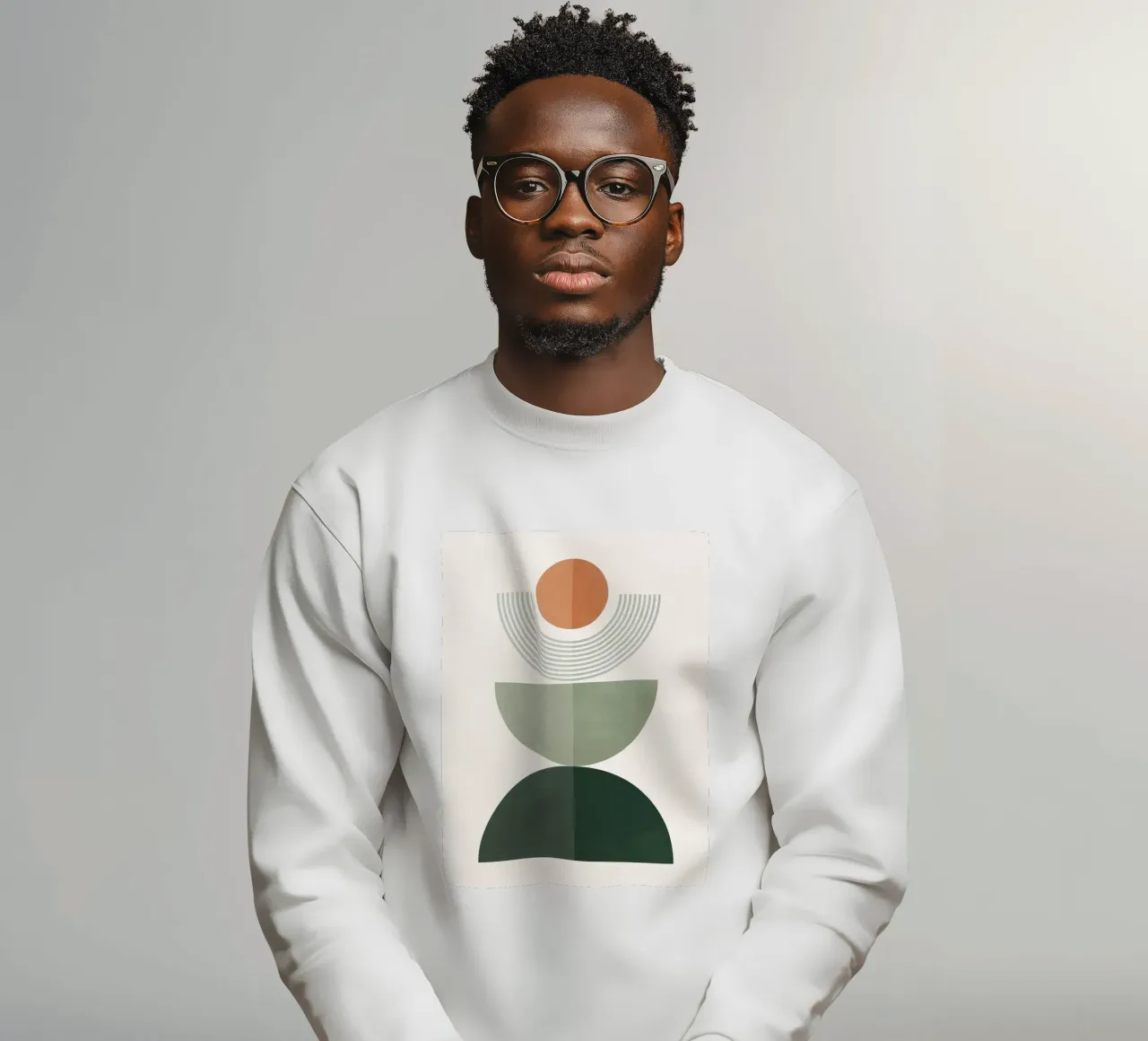 Forme geometriche astratte 51 felpa da Gaite