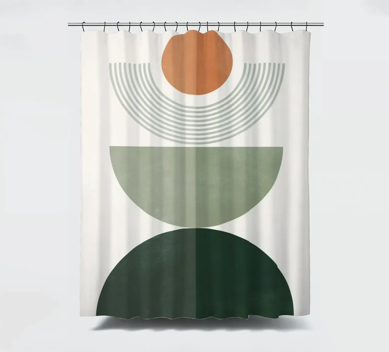 Abstract Geometric Shapes 51 shower curtain by Gaite