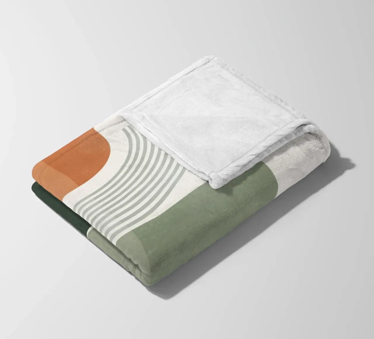 Forme geometriche astratte 51 coperta in pile da Gaite