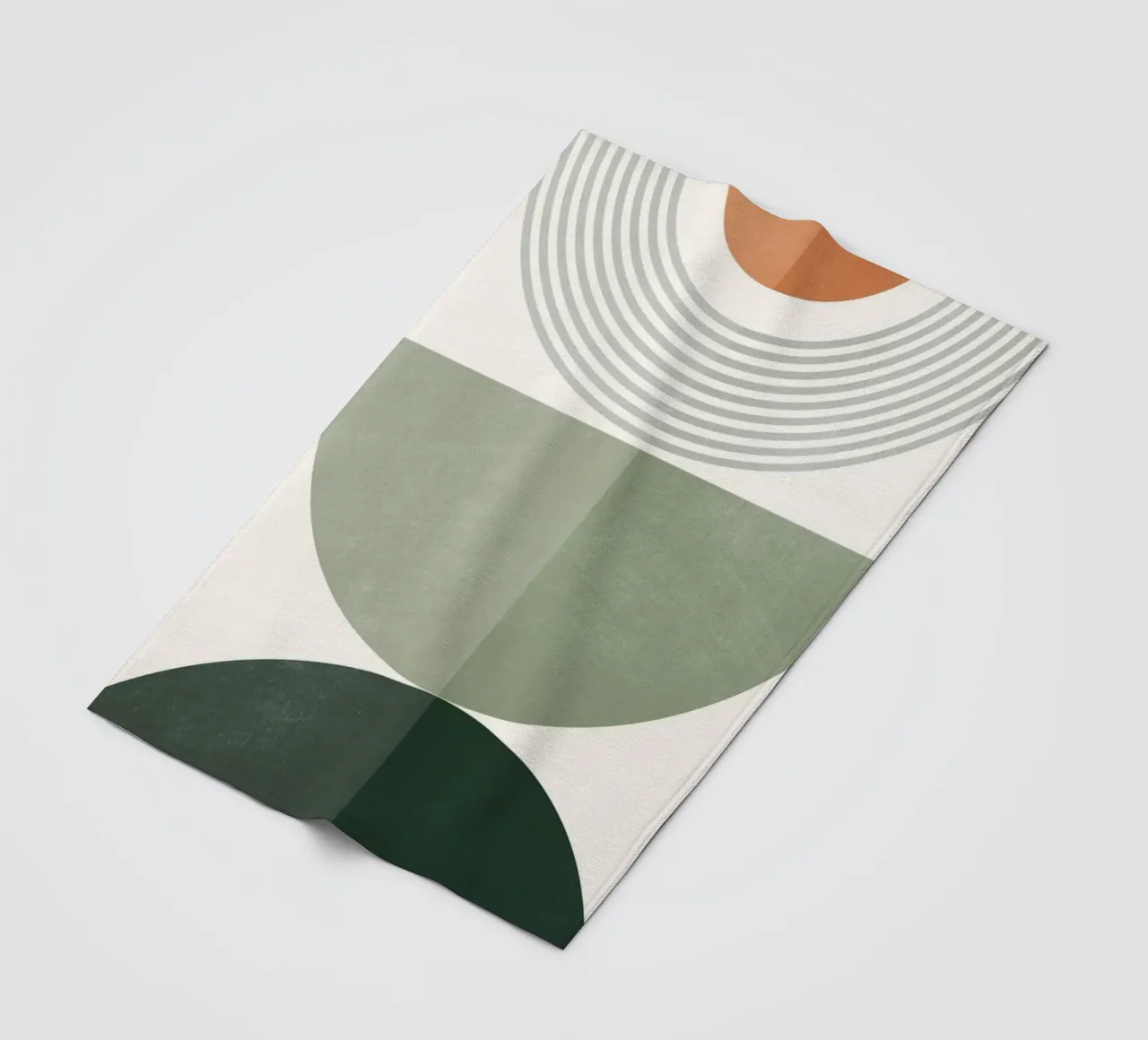 Forme geometriche astratte 51 coperta in pile da Gaite