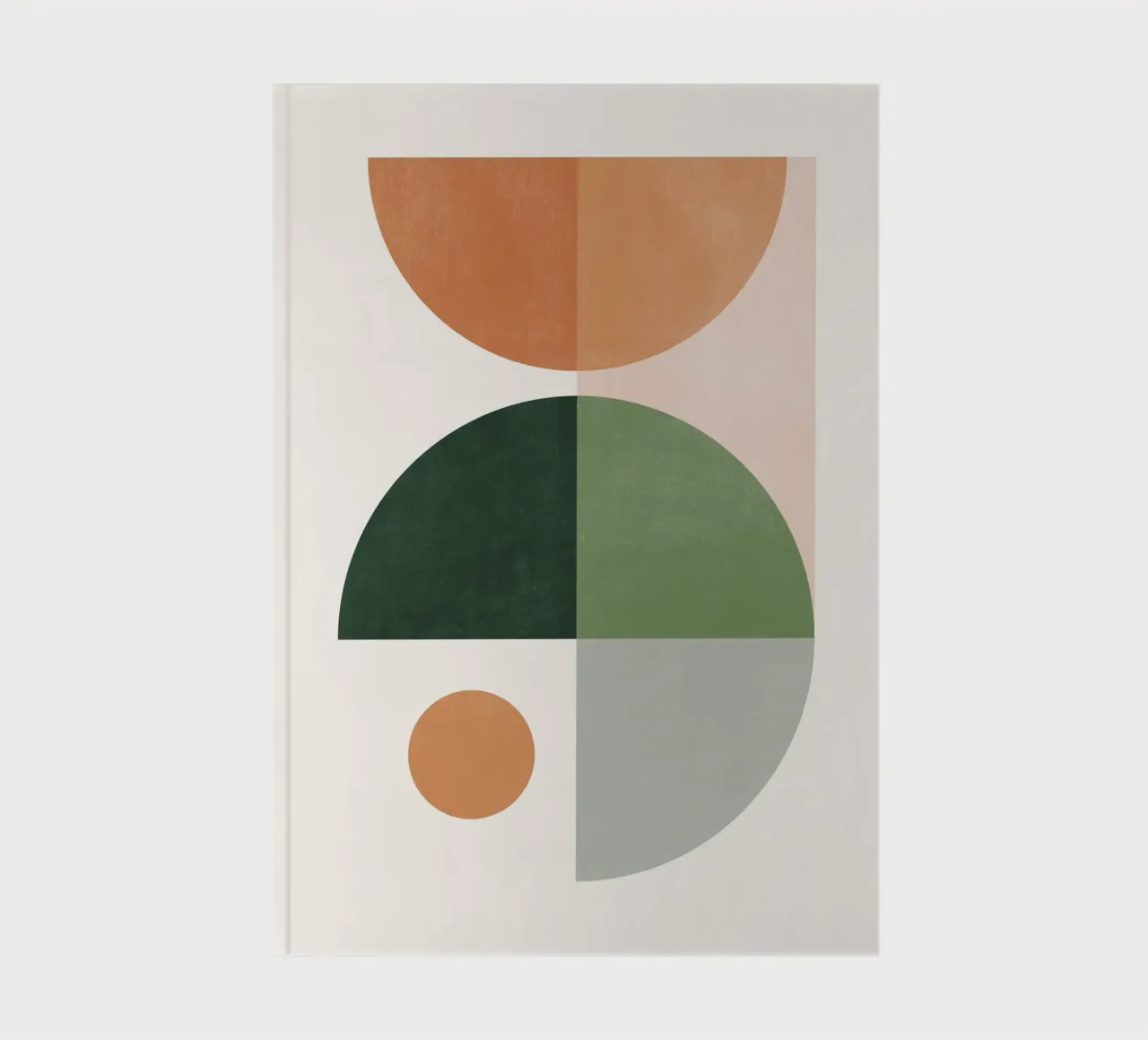 Abstract Geometric Shapes 50 notebook by Gaite