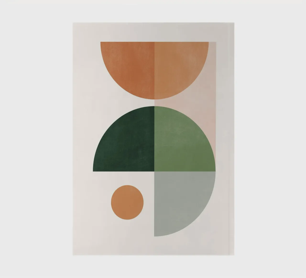 Abstract Geometric Shapes 50 notebook by Gaite