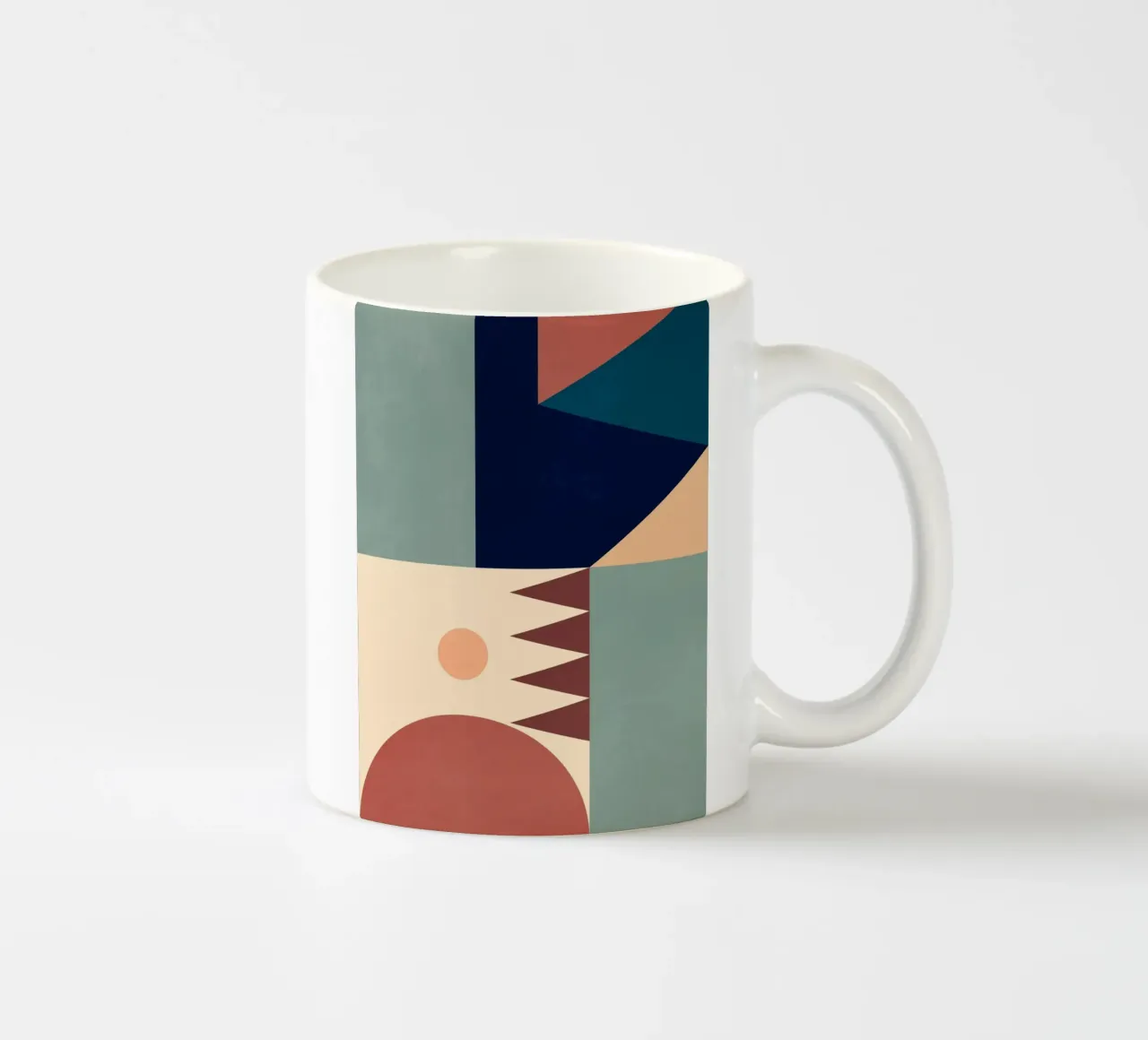 Forme geometriche astratte 54 tazza in ceramica da Gaite