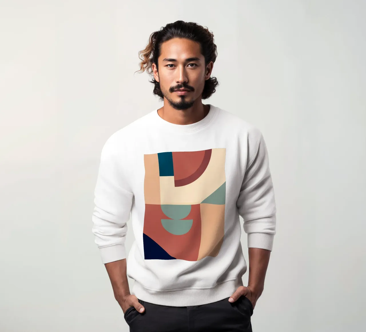 Abstrakte geometrische Formen 53 Sweatshirt von Gaite