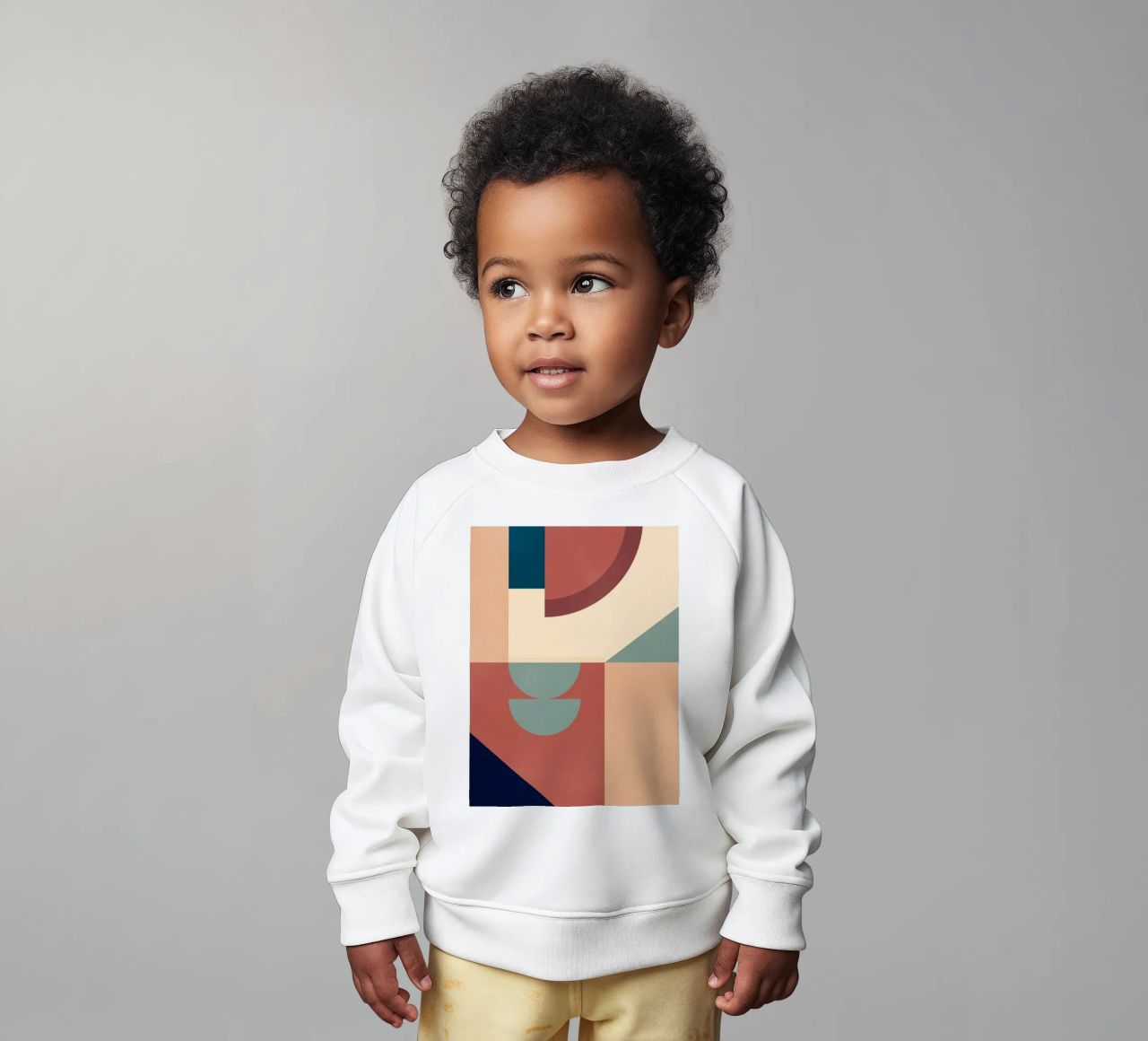 Forme geometriche astratte 53 felpa neonato da Gaite