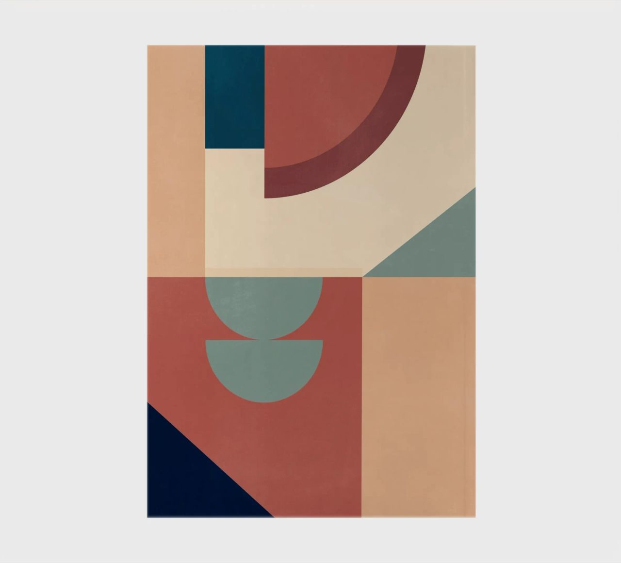 Abstract Geometric Shapes 53 notebook by Gaite