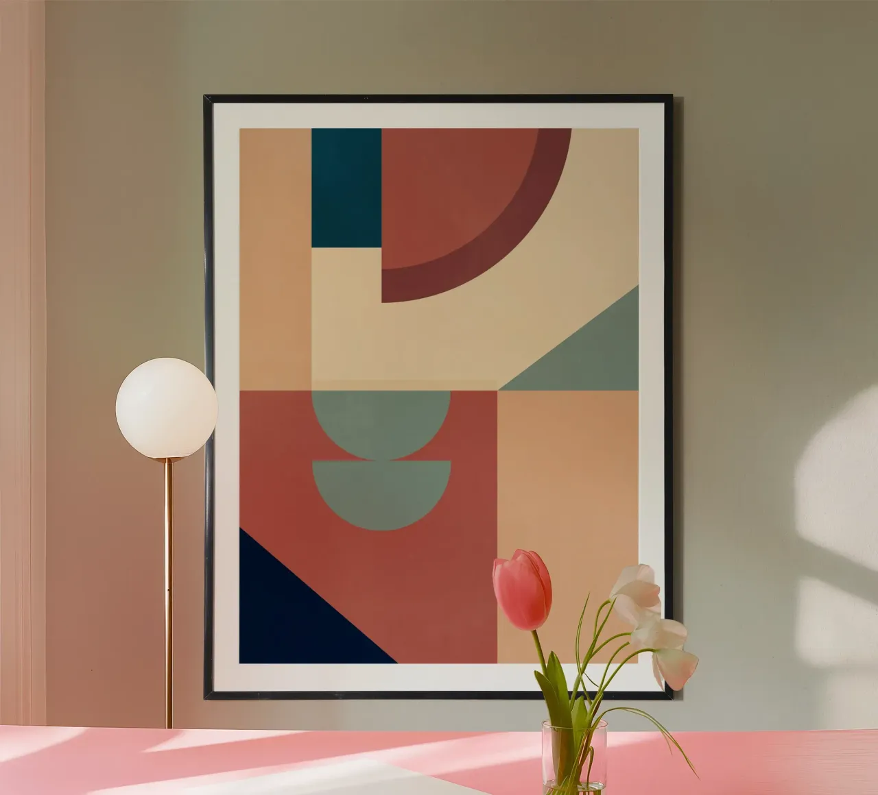 Forme geometriche astratte 53 carta hahnemühle da Gaite