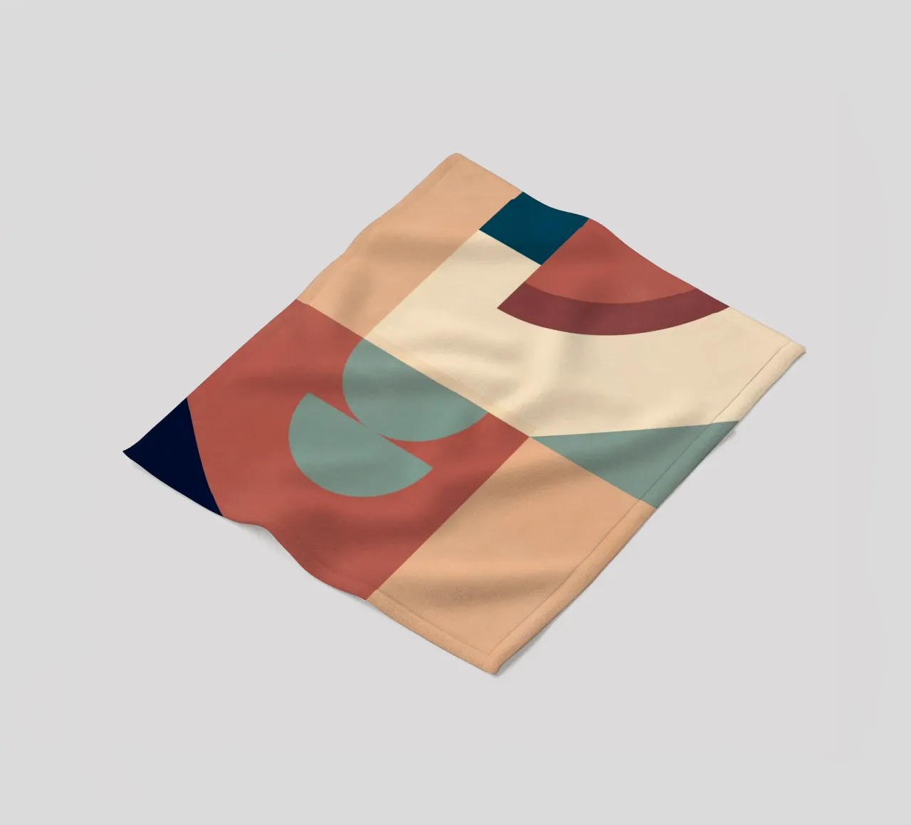 Forme geometriche astratte 53 coperta in pile da Gaite