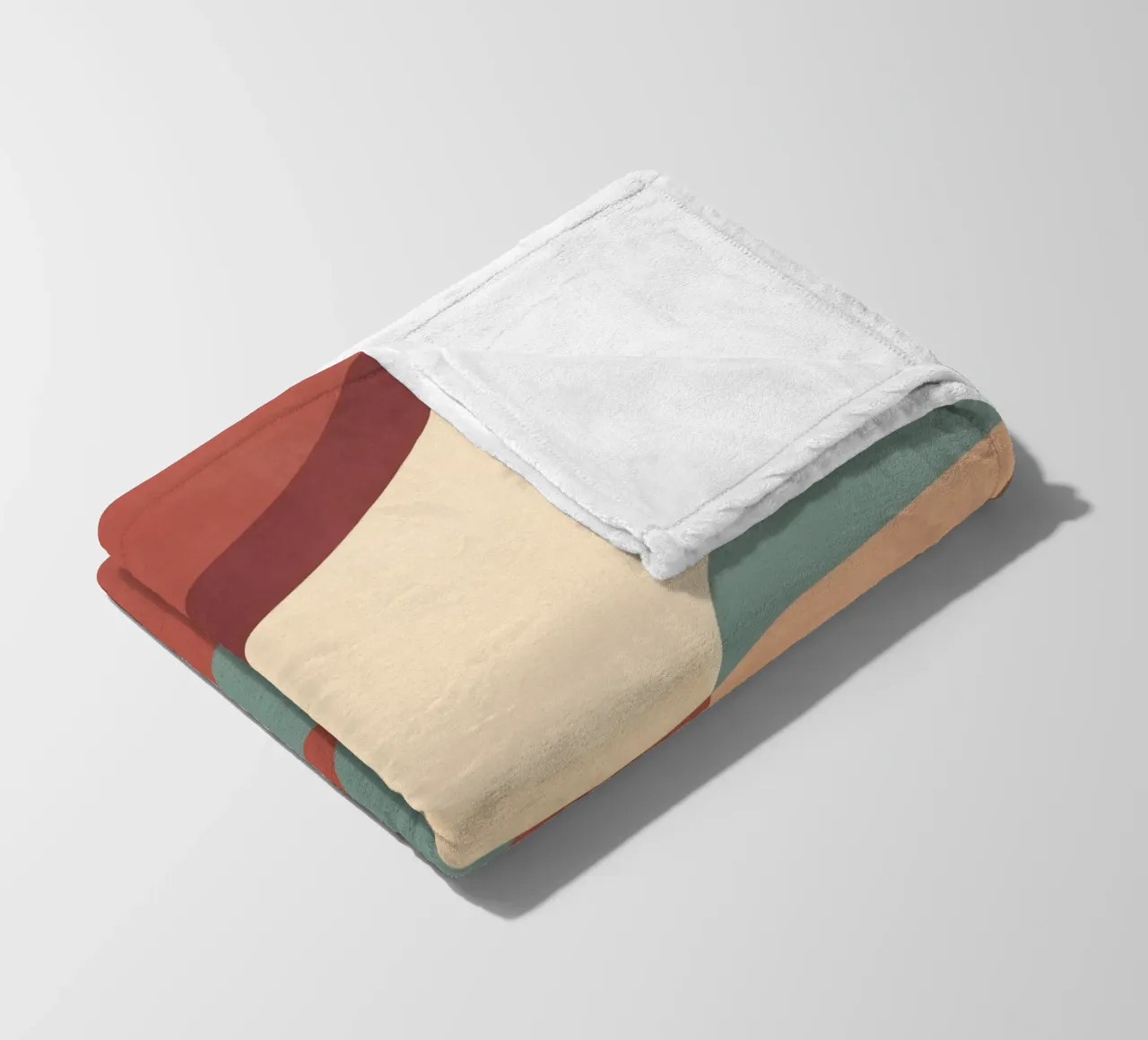Forme geometriche astratte 53 coperta in pile da Gaite