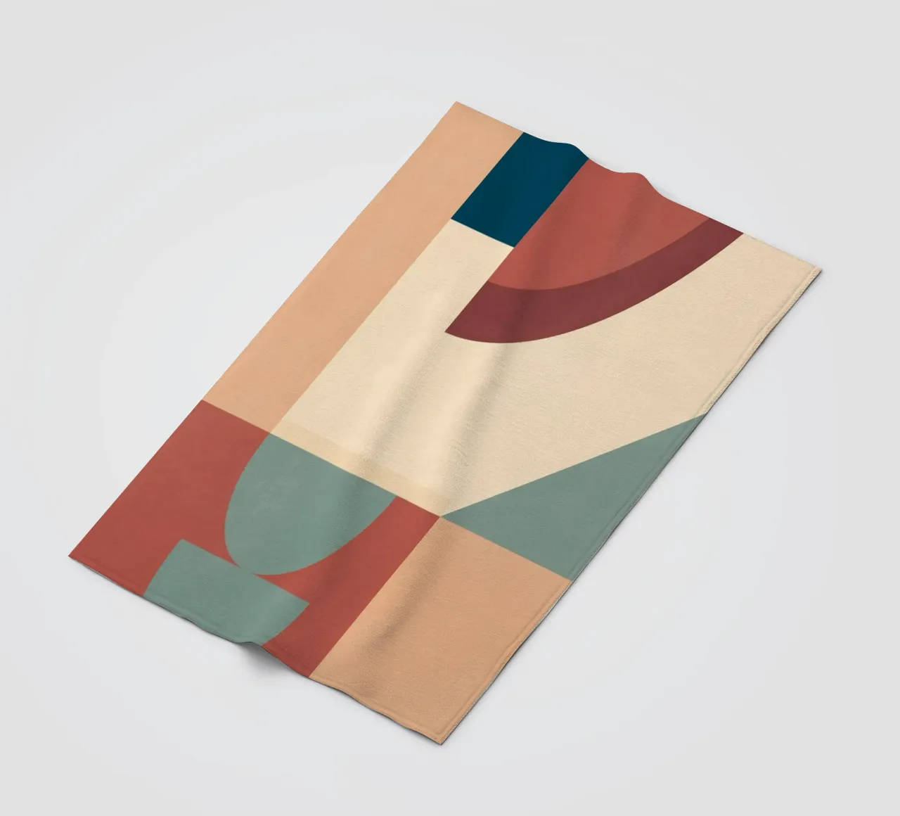 Forme geometriche astratte 53 coperta in pile da Gaite
