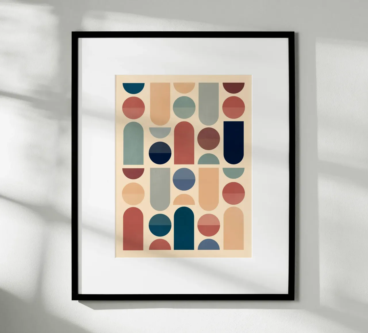 Forme geometriche astratte 52 carta hahnemühle da Gaite