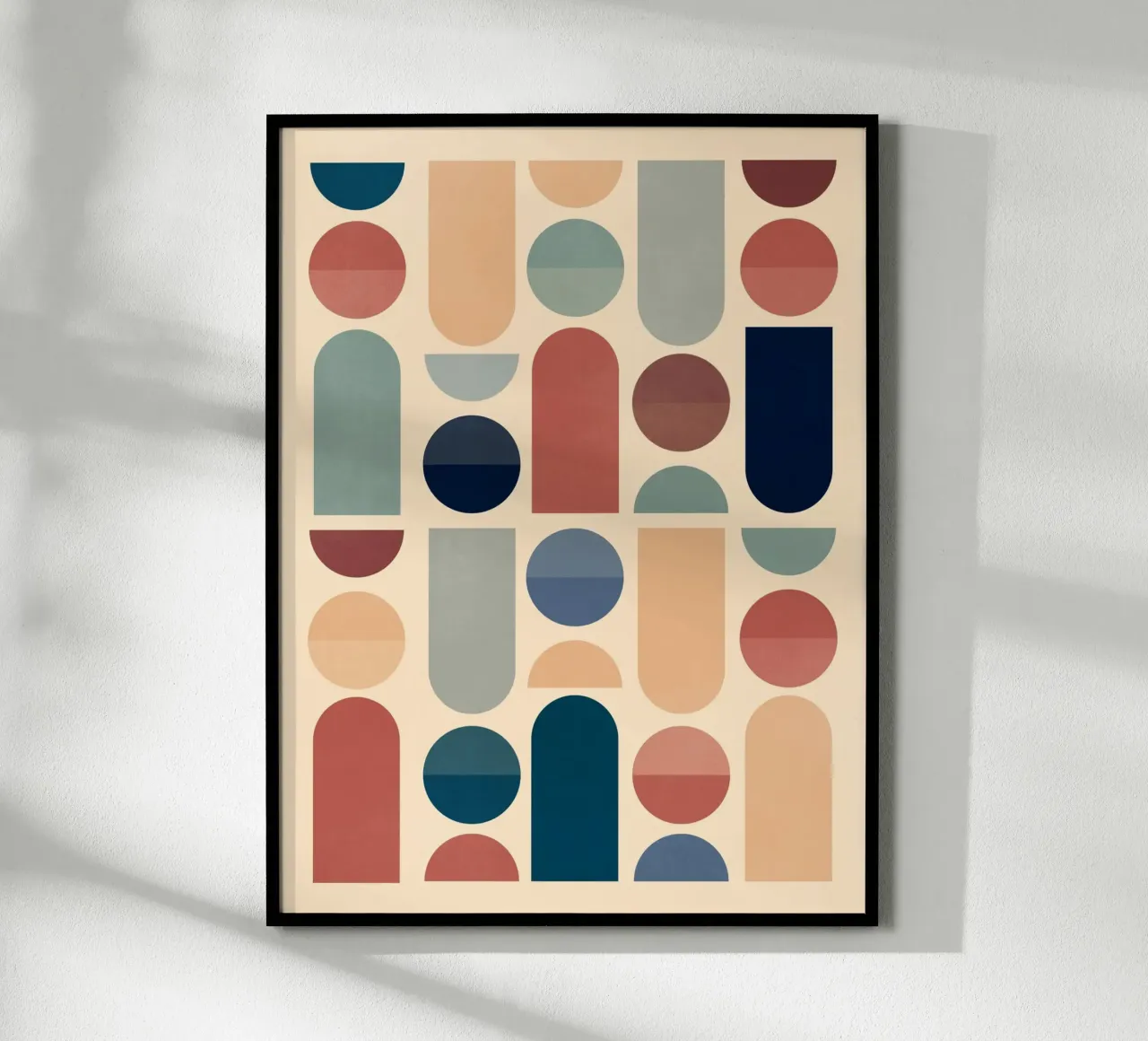 Forme geometriche astratte 52 carta hahnemühle da Gaite