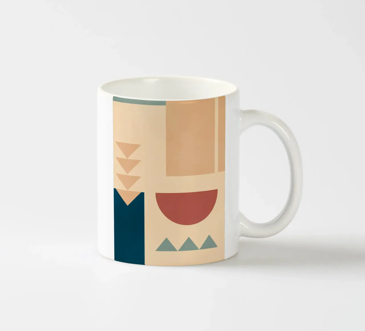 Forme geometriche astratte 57 tazza in ceramica da Gaite