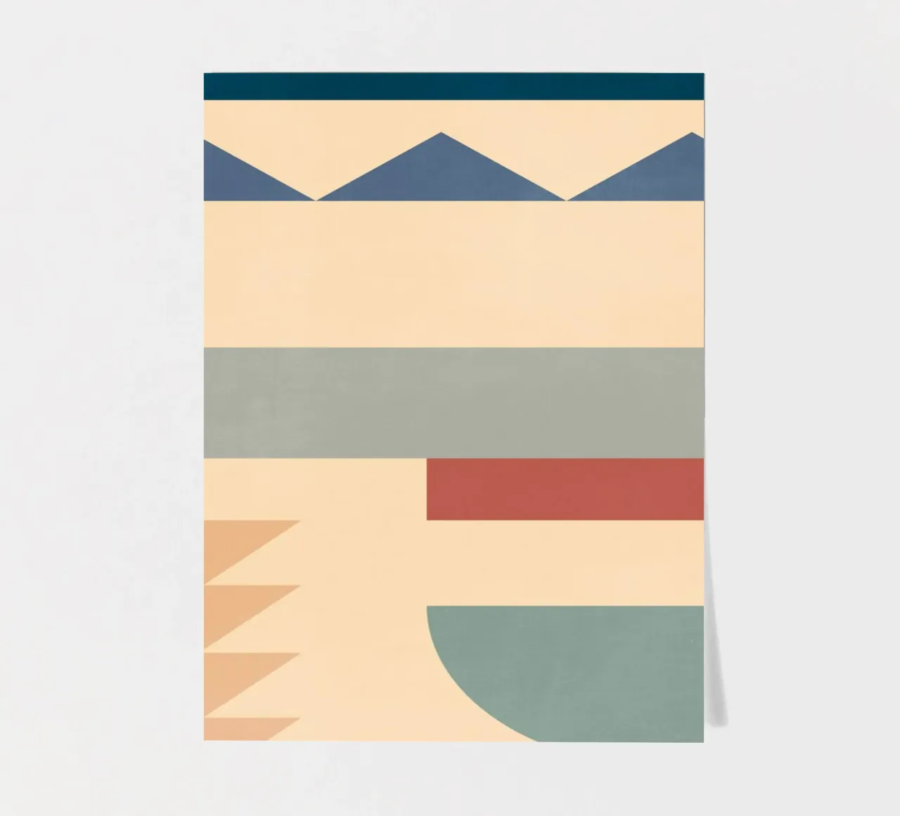 Abstracte geometrische vormen 56 stickervel van Gaite