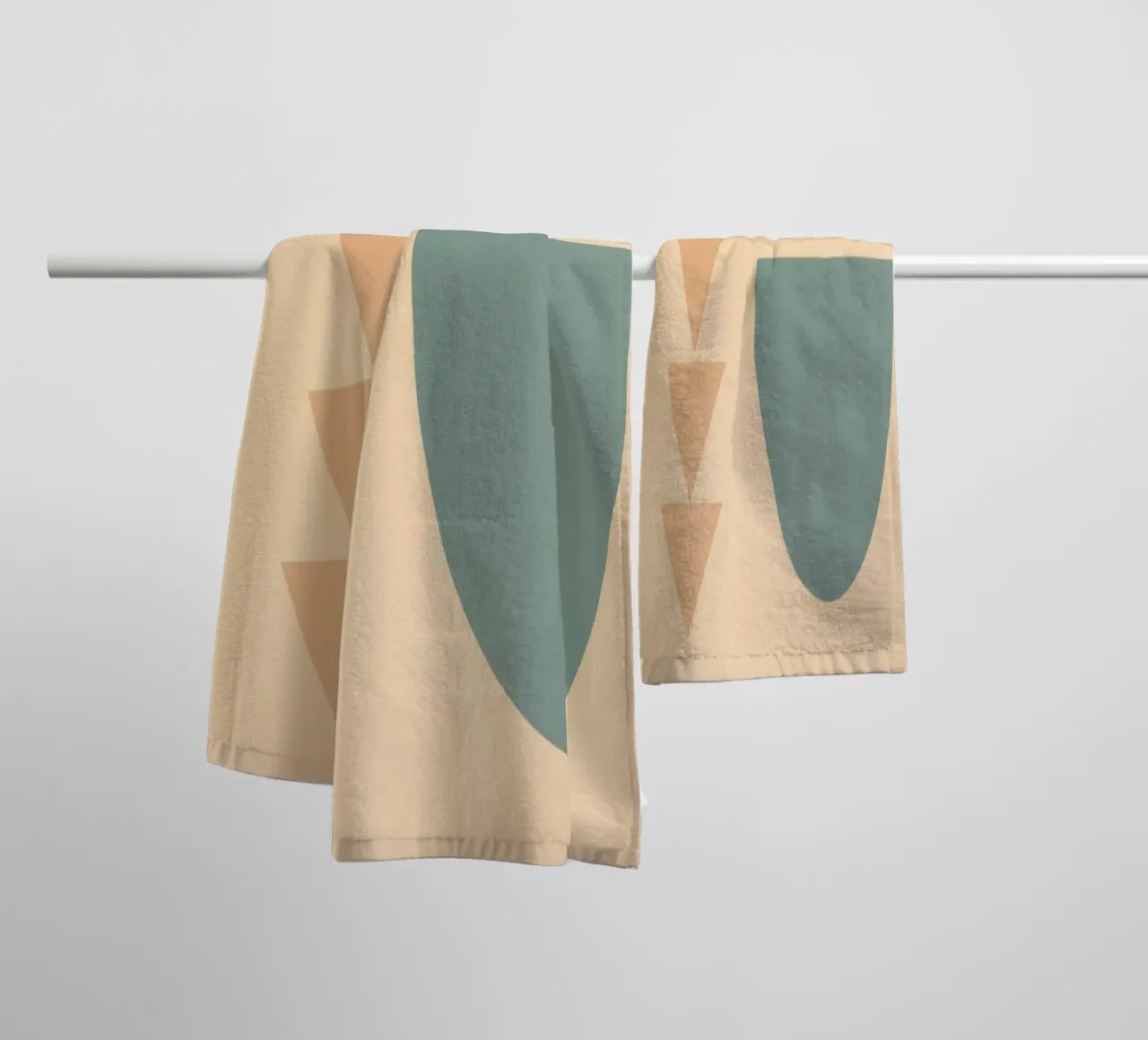 Forme geometriche astratte 56 asciugamano da bagno da Gaite