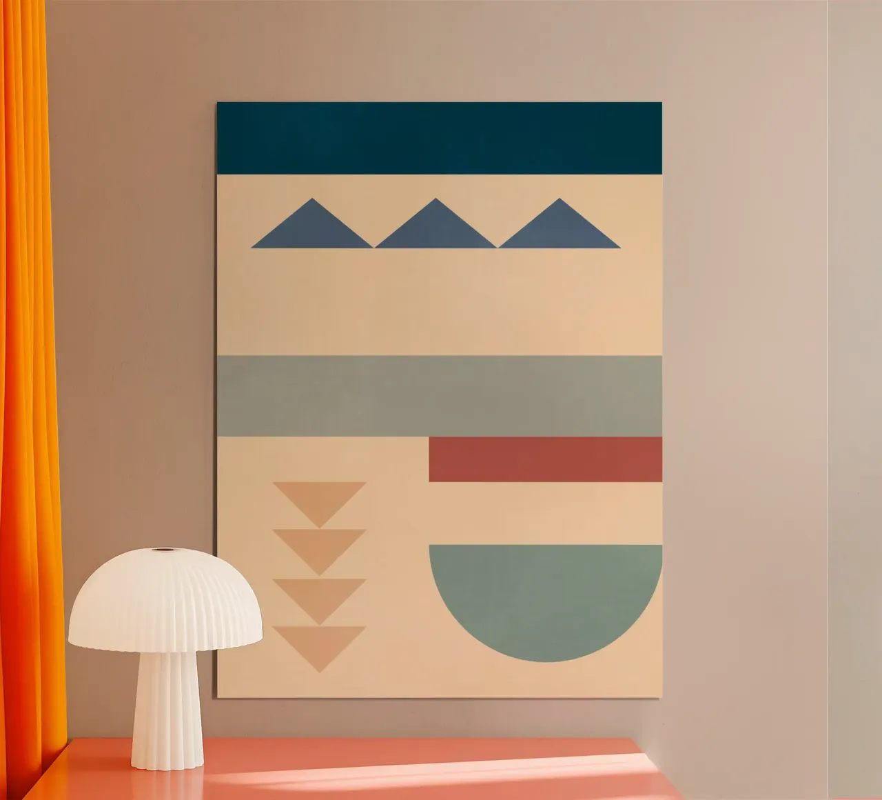 Abstract Geometric Shapes 56 hahnemühle by Gaite