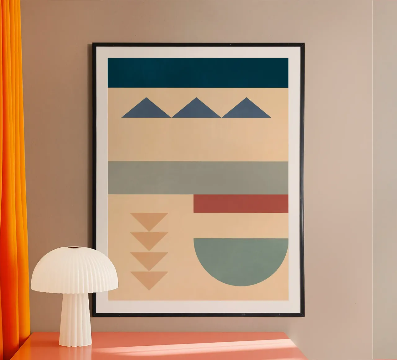 Abstract Geometric Shapes 56 hahnemühle by Gaite