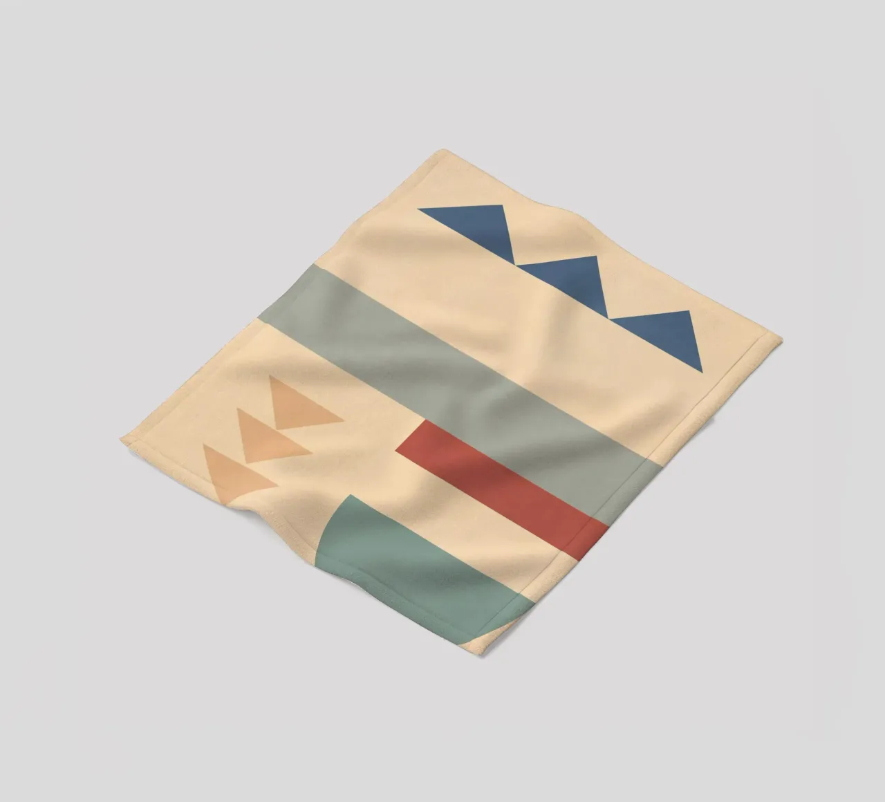 Forme geometriche astratte 56 coperta in pile da Gaite