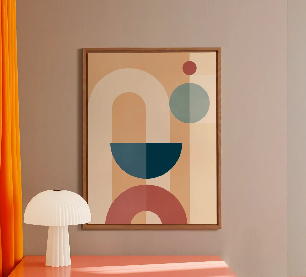 Forme geometriche astratte 55 alluminio dibond da Gaite