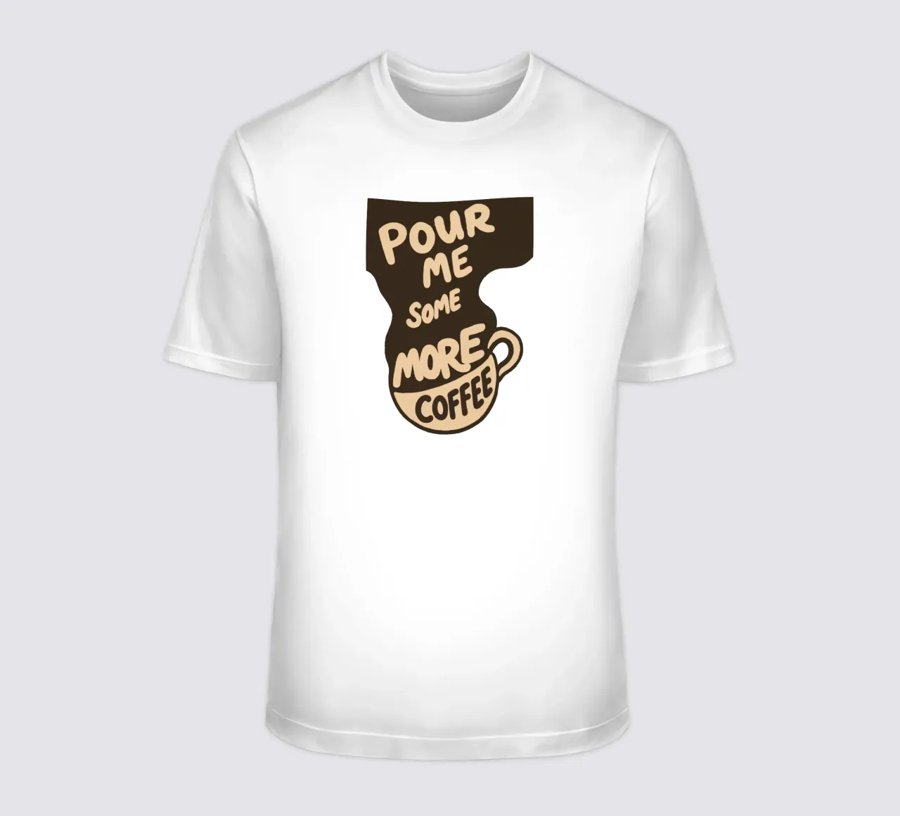 More Coffee Please – Always t-shirt da QuooodZ by MooodzArt